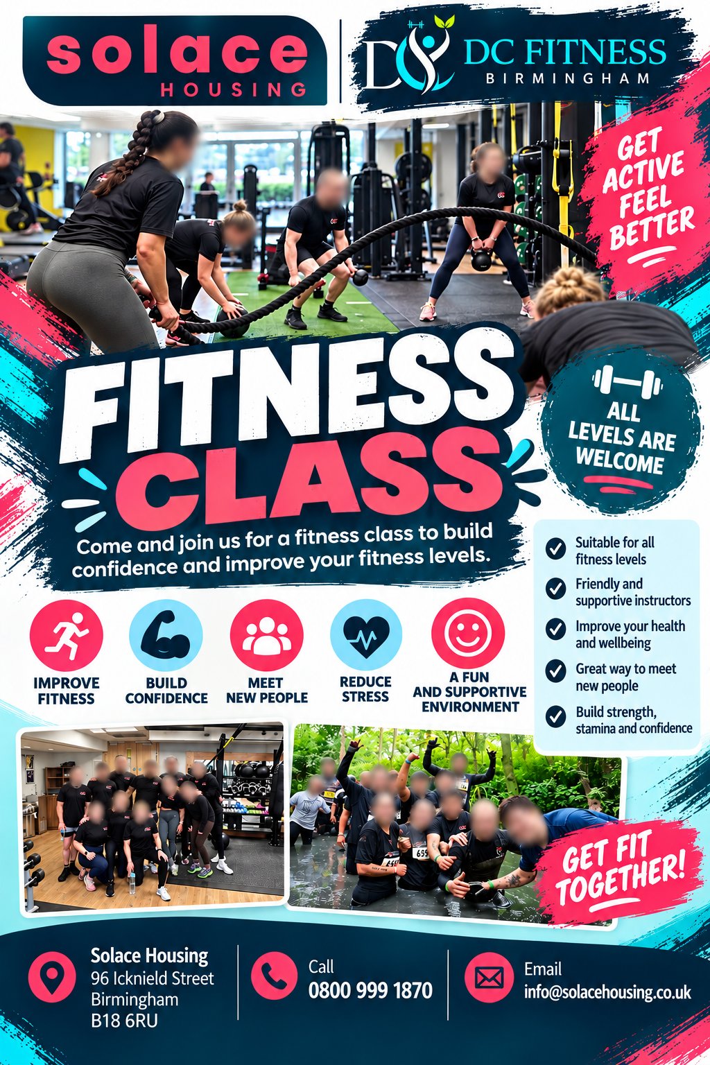 Fitness Class with DC Fitness