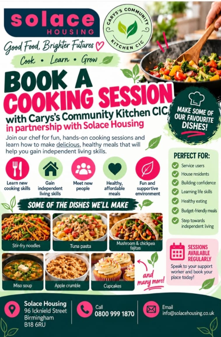 Cooking on a budget workshop